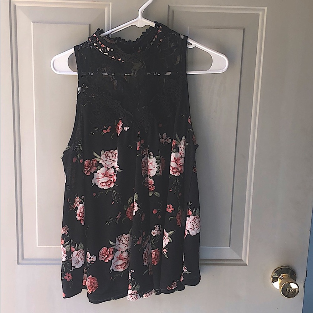 flowery blouse